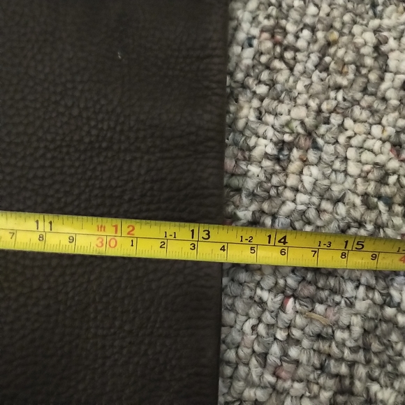 American eagle Shopper tote bag brown leather purse shoe bag - Picture 10 of 10